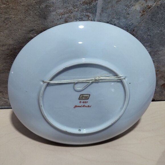 Norcrest Fine China Arizona Saguaro Trees Decorative Plate P267 Hand Painted - Picture 4 of 9